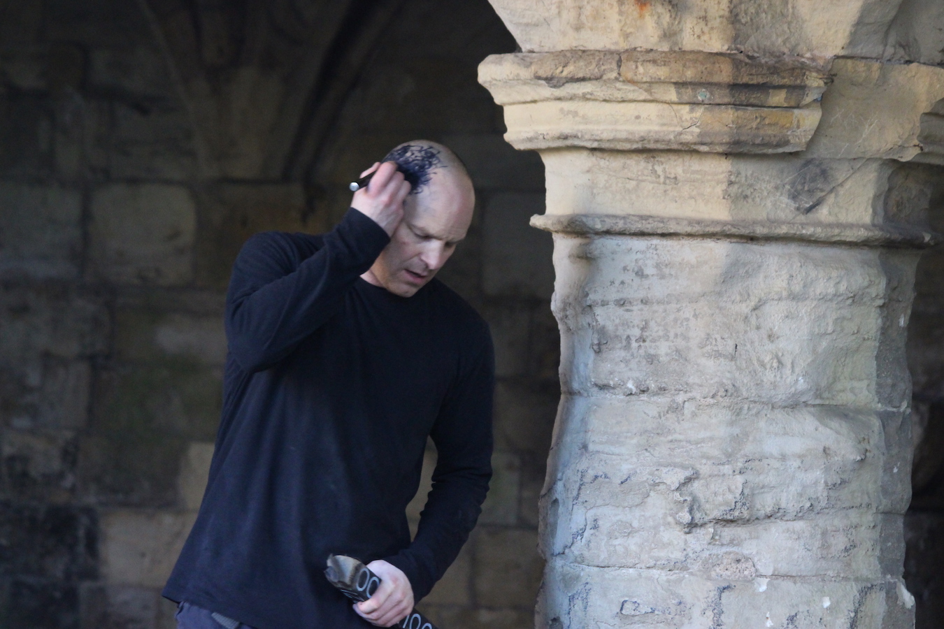 John Court performance at Oui Performance event