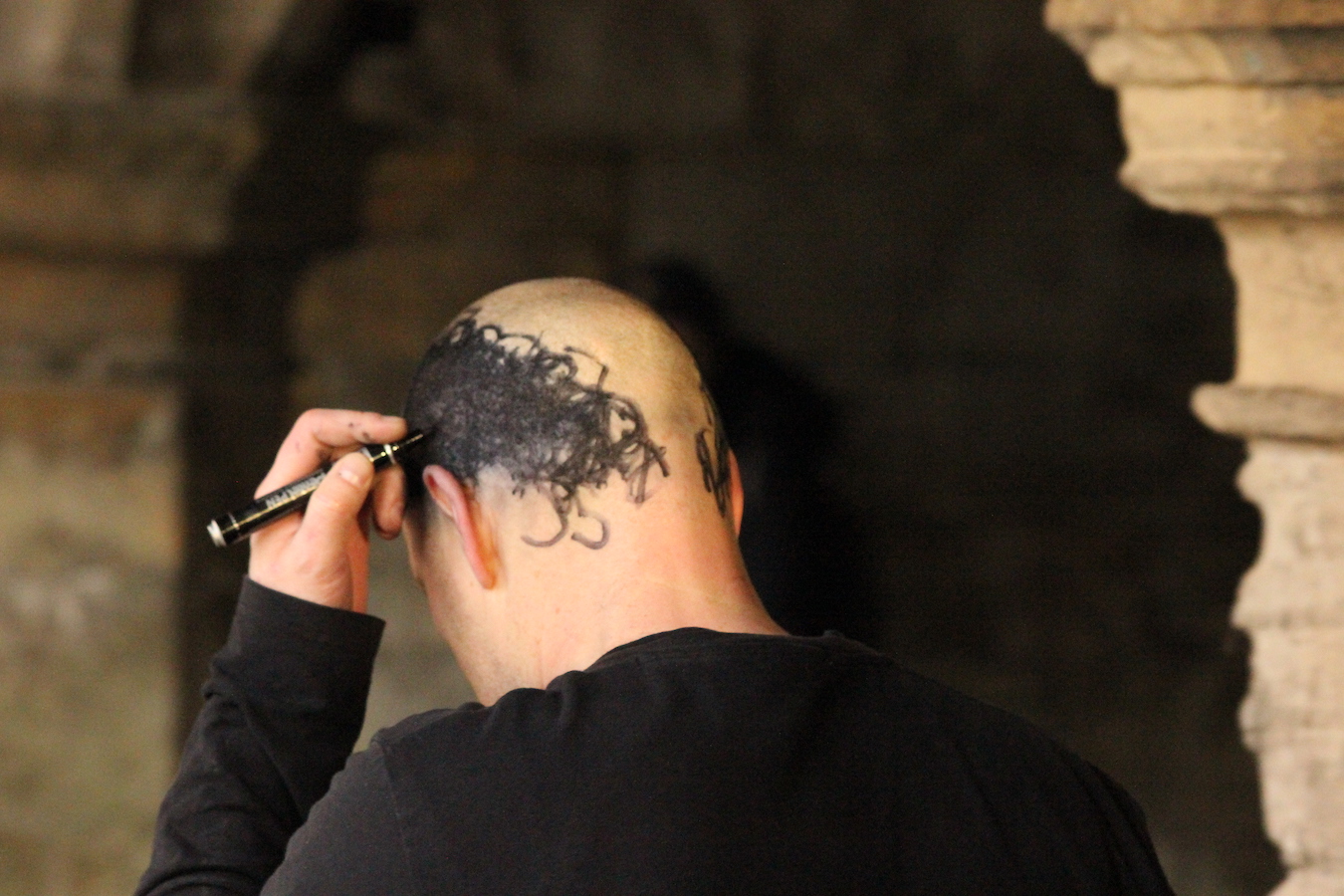 John Court performance at Oui Performance event